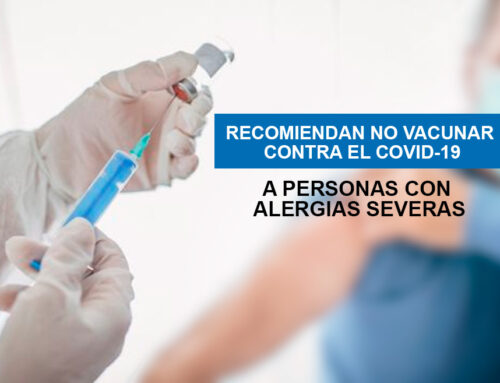Recomiendan no vacunar contra el COVID-19